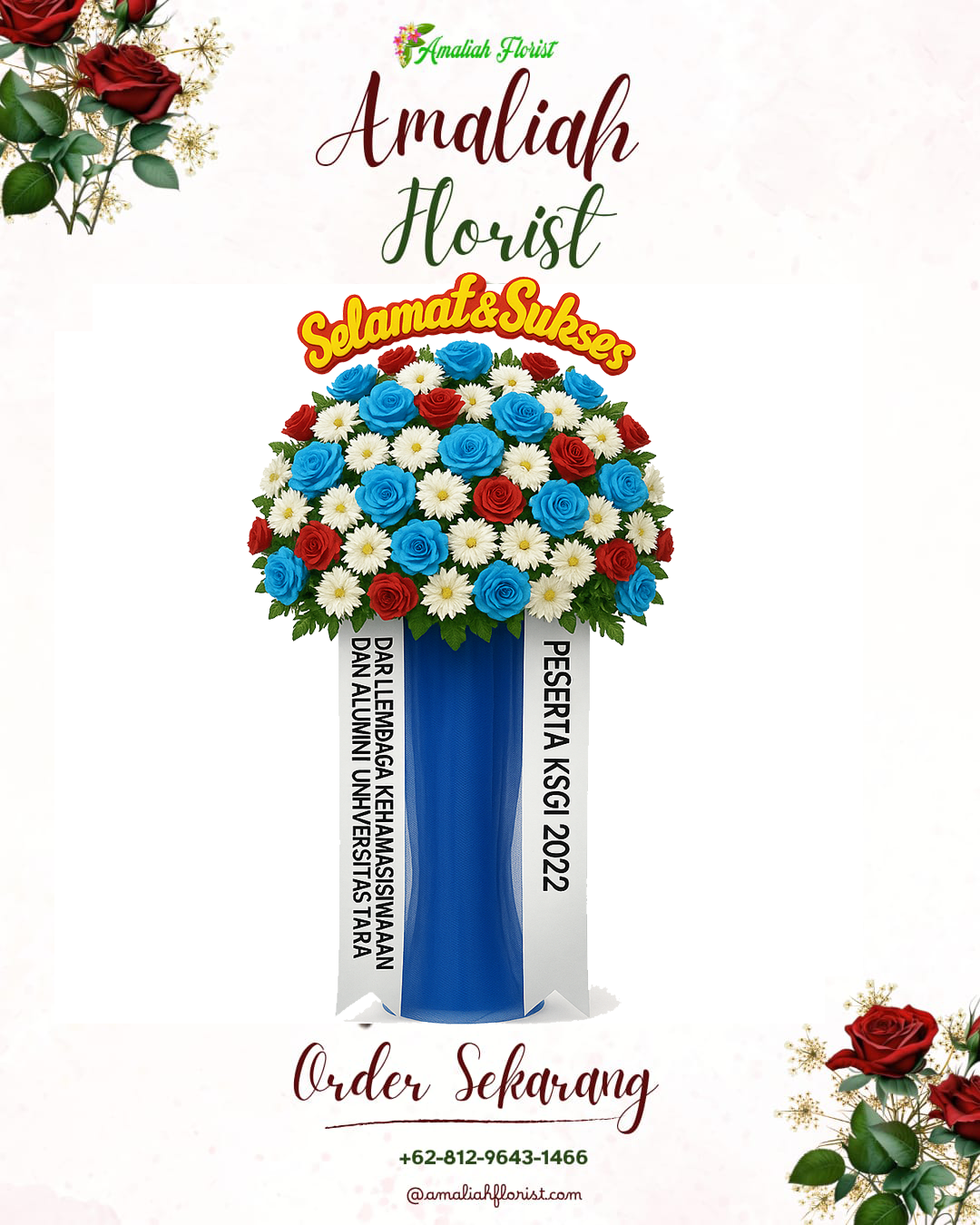 Standing Flowers Tanah Datar